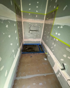 Waterproofing — Before