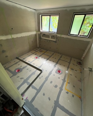 Waterproofing — Before